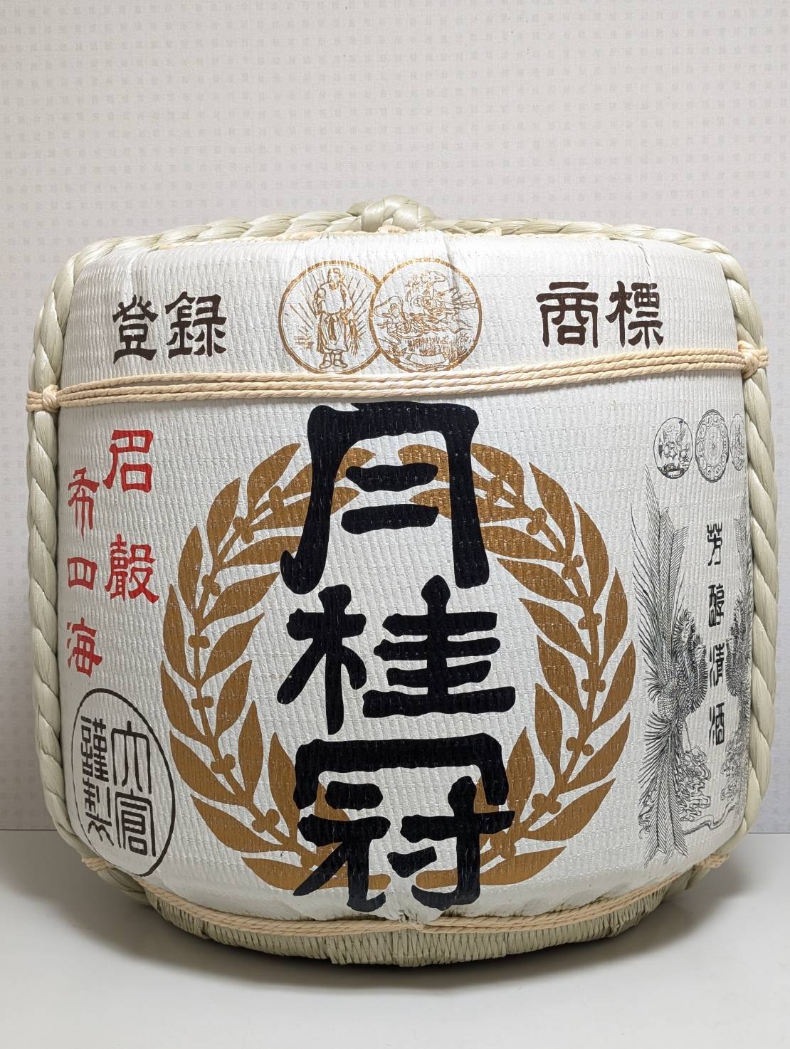 楽天市場】月桂冠祝い樽 2斗樽1斗入り 18L/36L 上底樽 祝樽 菰樽