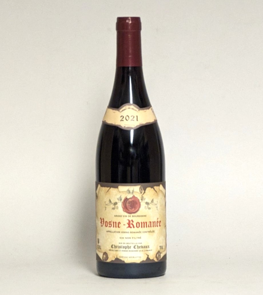 【送料無料（北海道・沖縄は別途！】 クリストフ シュヴォー ヴォーヌ ロマネ [2021] 750ml / 赤ワイン フランスワイン ブルゴーニュ　ニュイサンジョルジュ（クール代別途要）
