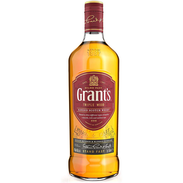 楽天市場】グランツ 700ml 40度 正規品 grants Blended Scotch Whisky