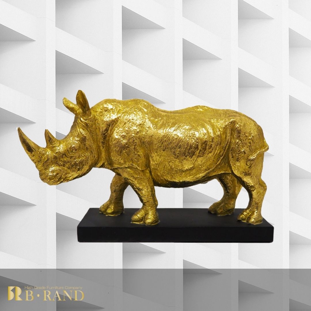 楽天市場】オブジェ 置物 サイ ゴールド おしゃれ かっこいい キラキラ