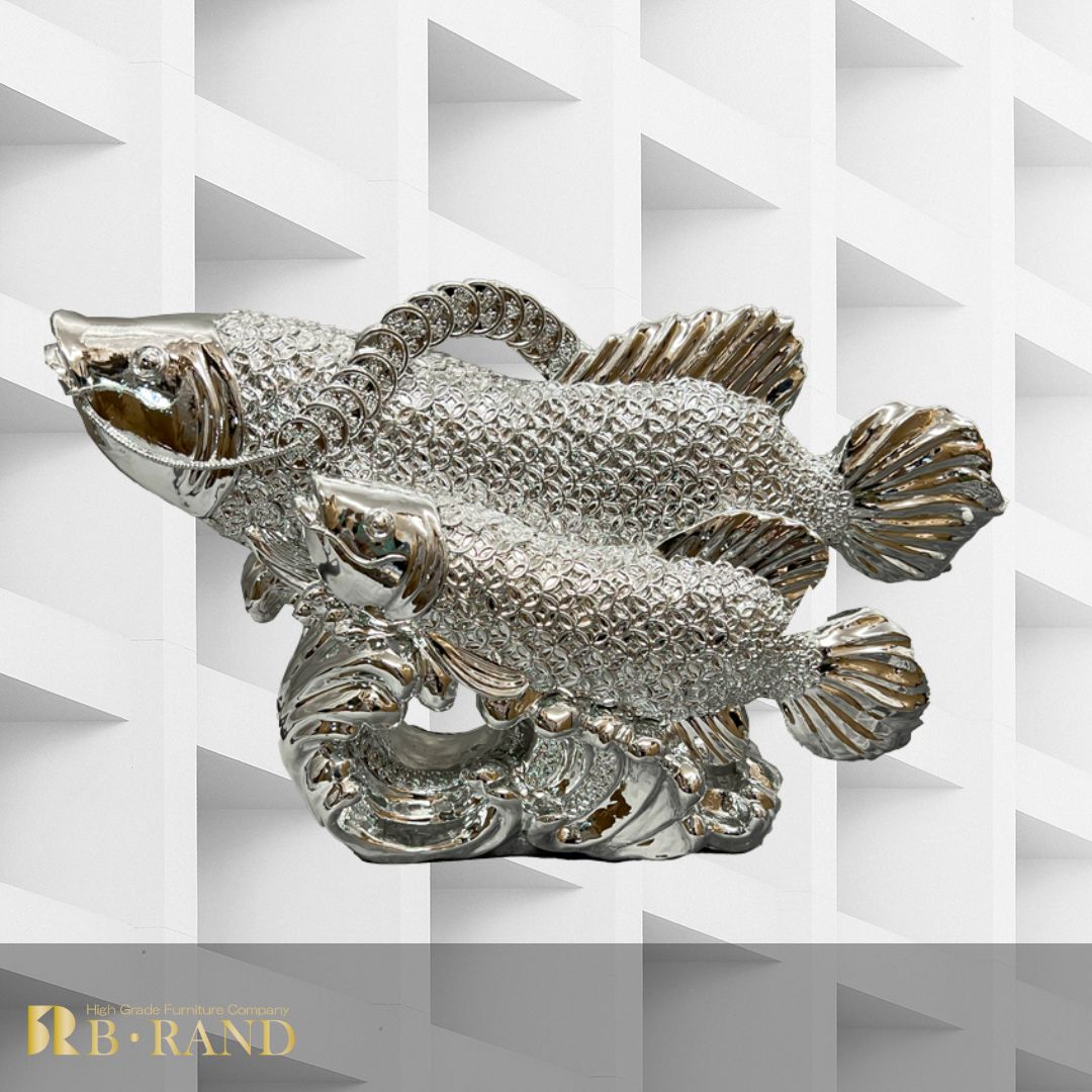 楽天市場】オブジェ 置物 魚 鯉 錦鯉 ゴールド おしゃれ かっこいい