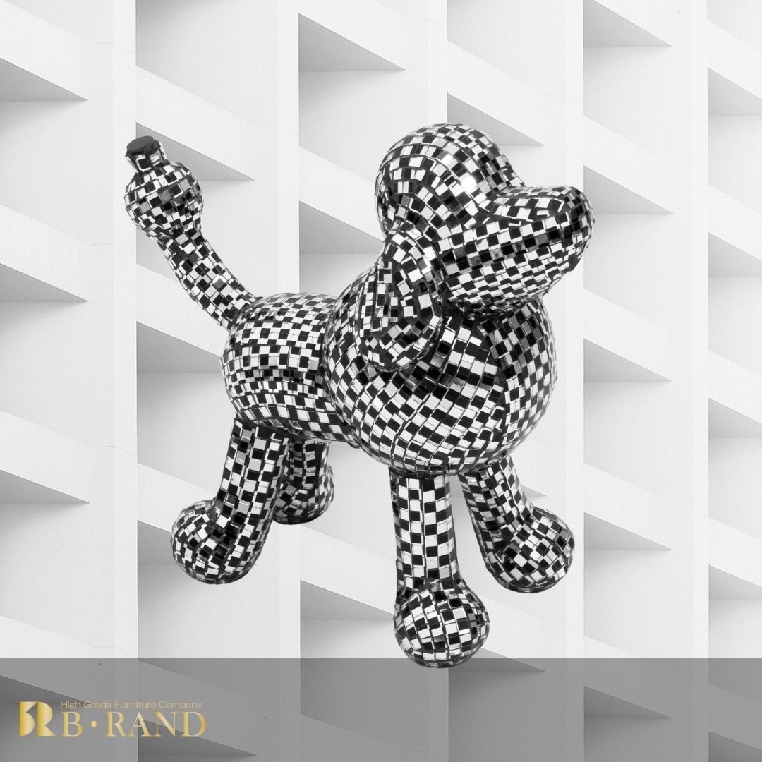 楽天市場】オブジェ 置物 おしゃれ プードル 白いプードル 犬 ワンコ