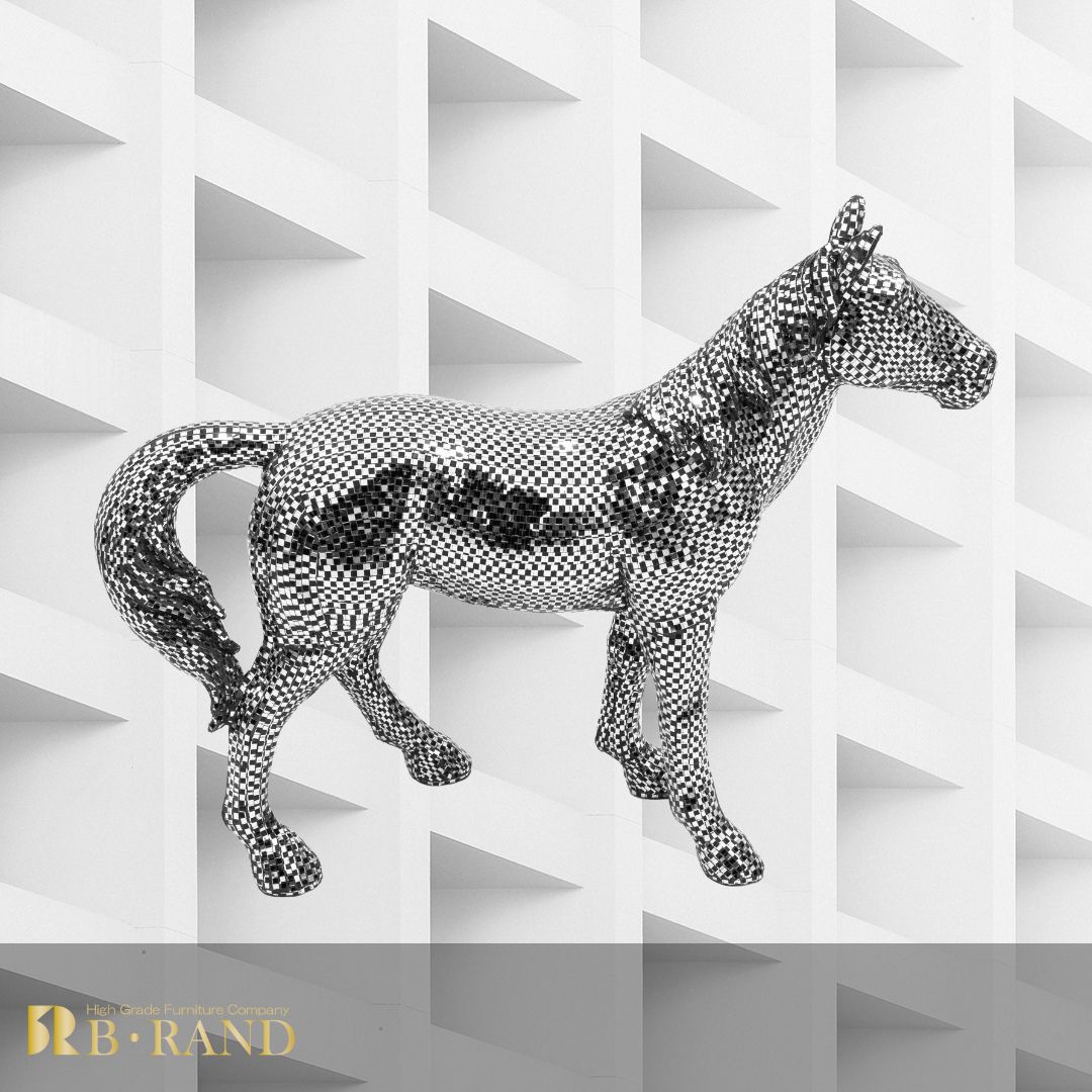 楽天市場】【12/1クーポン・P10】 ラリック カザック 置物 馬 11cm