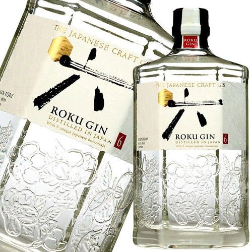 3本セット ジャパニーズクラフトジン　ROKU（六） 楽天市場】ジャパニーズクラフトジン ROKU 《六》 700ml×1本
