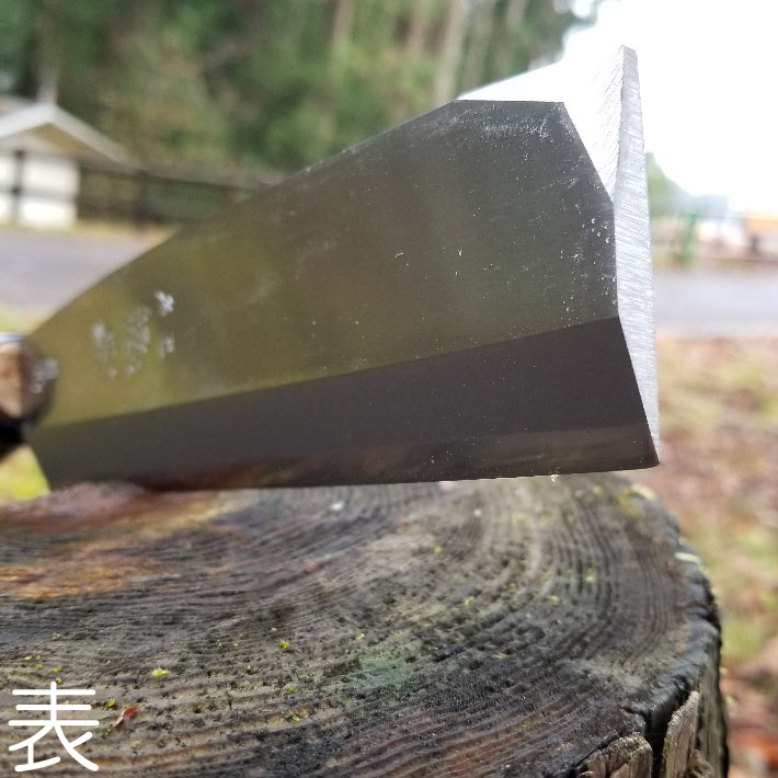鋼付鞘鉈165mmC-2片刃仕様鉈キャンプ,キャンプ用品,焚き火鉈おすすめ,鉈おすすめ,アウトドア鉈,薪割り鉈おすすめ,なた,ナタ,