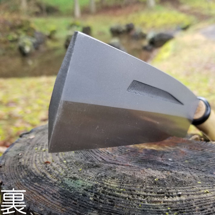 鋼付鞘鉈165mmC-2片刃仕様鉈キャンプ,キャンプ用品,焚き火鉈おすすめ,鉈おすすめ,アウトドア鉈,薪割り鉈おすすめ,なた,ナタ,