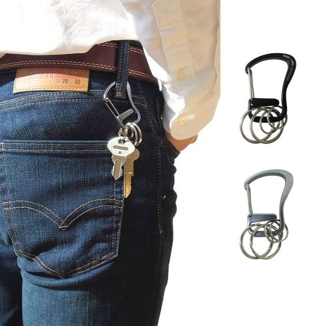 楽天市場】中林製作所 オクトパスカラビナ L MC-97(キーホルダー キー