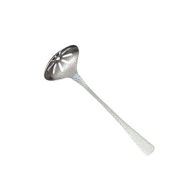 【楽天市場】美しい槌目模様 和味 卓上おたま 穴明 （ ステンレス シンプル キッチン ツール 用品 おしゃれ キャンプ 便利 グッズ 台所