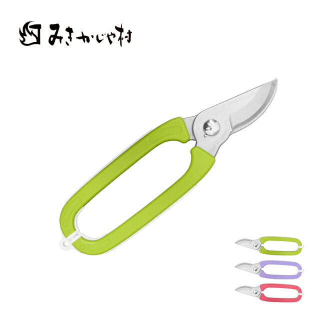 楽天市場】双刃型両刃芽切鋏 8インチ 金止 本革巻TS062 みきかじや村