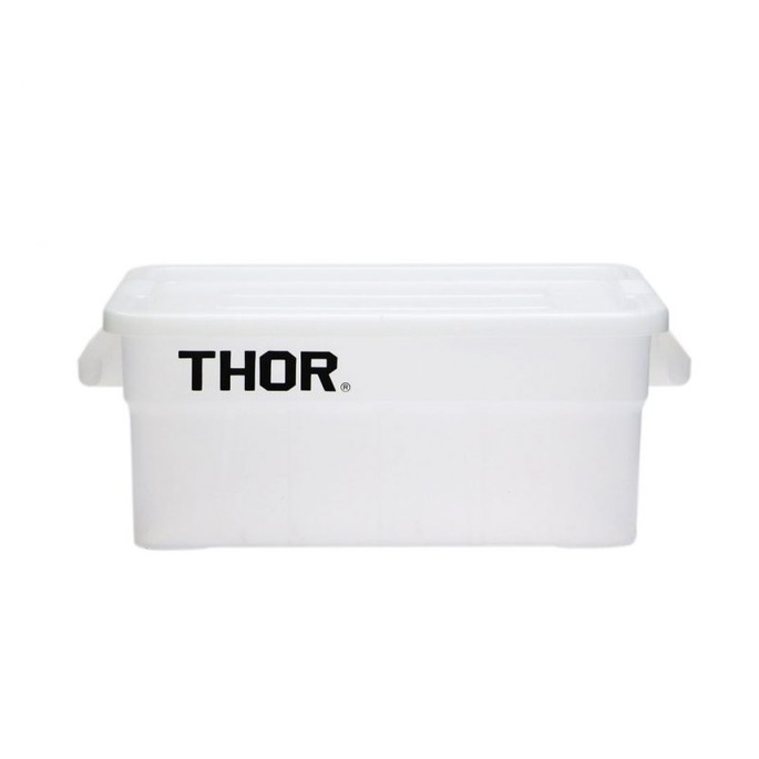 SALE コンテナ ソーラージトートウィズリッド 53L Thor Large Totes With Lid ディテール DETAIL クリア  コヨーテ ブラック グレー オリーブドラブ収納 ボックス トートボックス TRUST社 スタッキング ガレージ キャンプ アウトドア  newschoolhistories.org