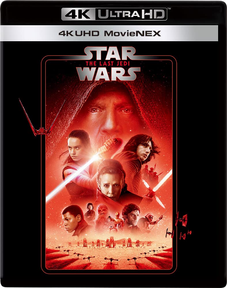 スター・ウォーズ/最後のジェダイ 4K UHD MovieNEX [4K ULTRA HD+ブルーレイ+デジタルコピー+MovieNEXワールド] 【Blu-ray】【新品】