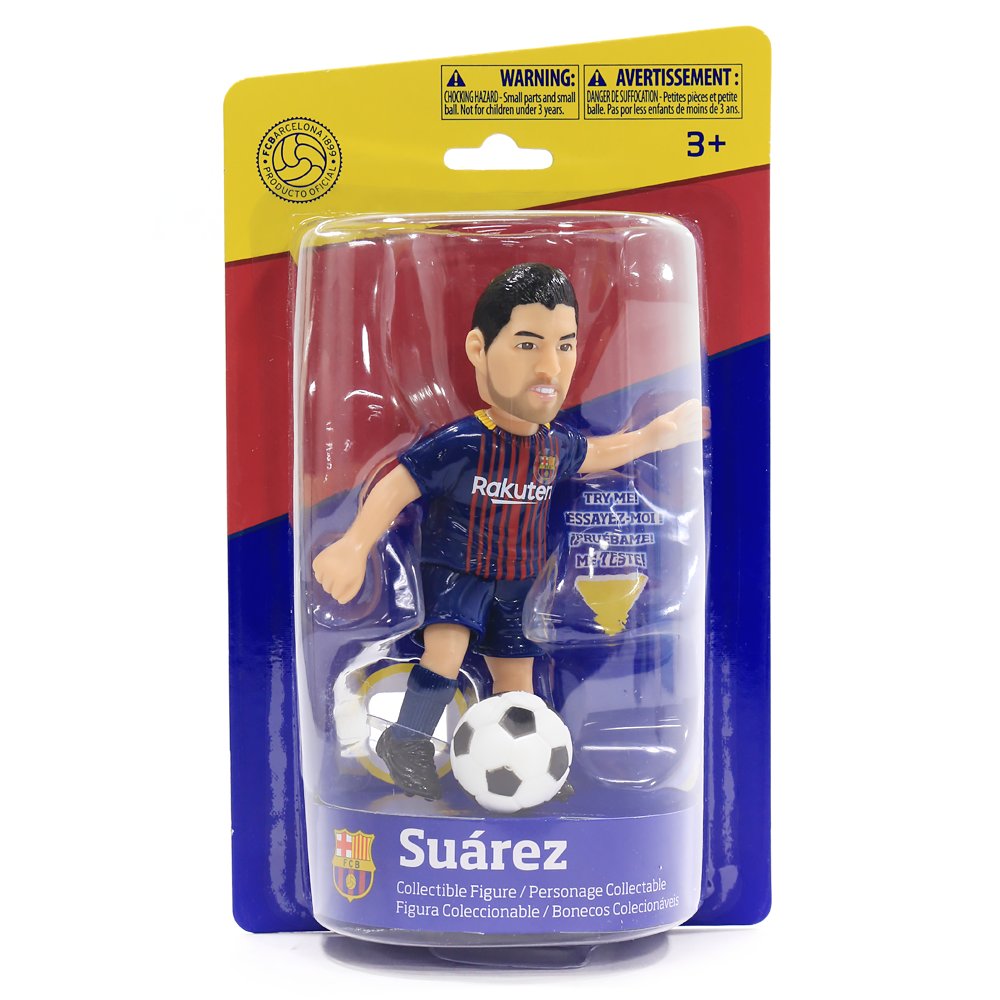 楽天市場 Fcバルセロナ ルイス スアレス Luis Suarez コレクティブル アクションフィギュア Tf6417 ホビーショップバックドロップ