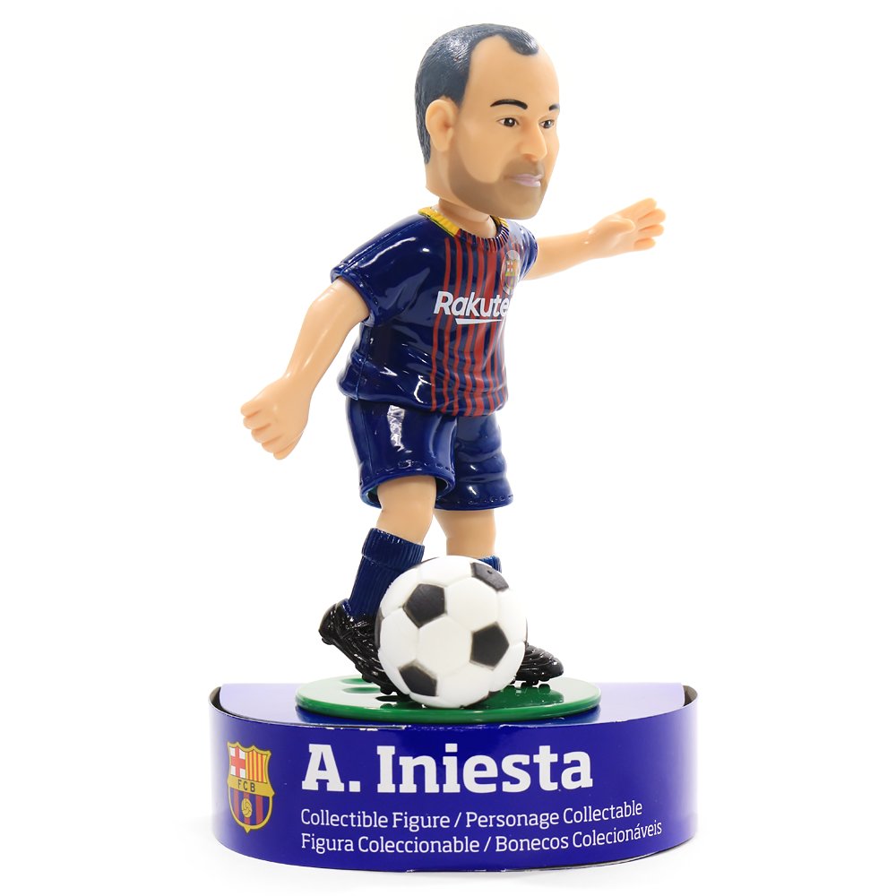 楽天市場 Fcバルセロナ アンドレス イニエスタ Andres Iniesta コレクティブル アクションフィギュア Tf6452 ホビーショップバックドロップ