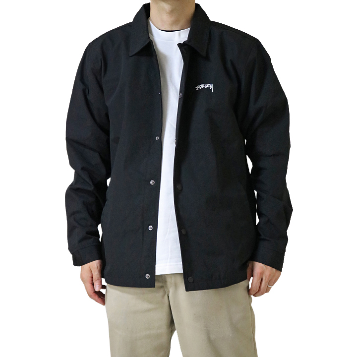 楽天市場 ステューシー コーチジャケット Stussy ジャケット メンズ Classic Coach Jacket ナイロンジャケット ストックロゴ アウター コーチ ジャンパー ブルゾン メンズ 男性用 ストゥーシー スチューシー 品番 B Flat