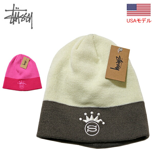 【日本品切】Stussy Skullcap Loose Knit Ss-Link musashi-store_stussy-sslink-