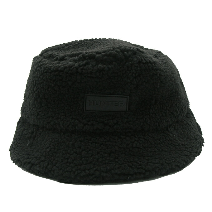 ハンター 帽子 HR10102 001-BLK モコモコ バゲット ハット HUNTER