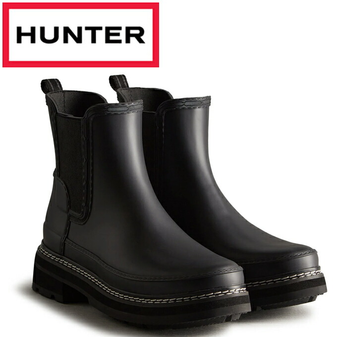 楽天市場】HUNTER ハンター レインブーツ W REF STITCH DETAIL