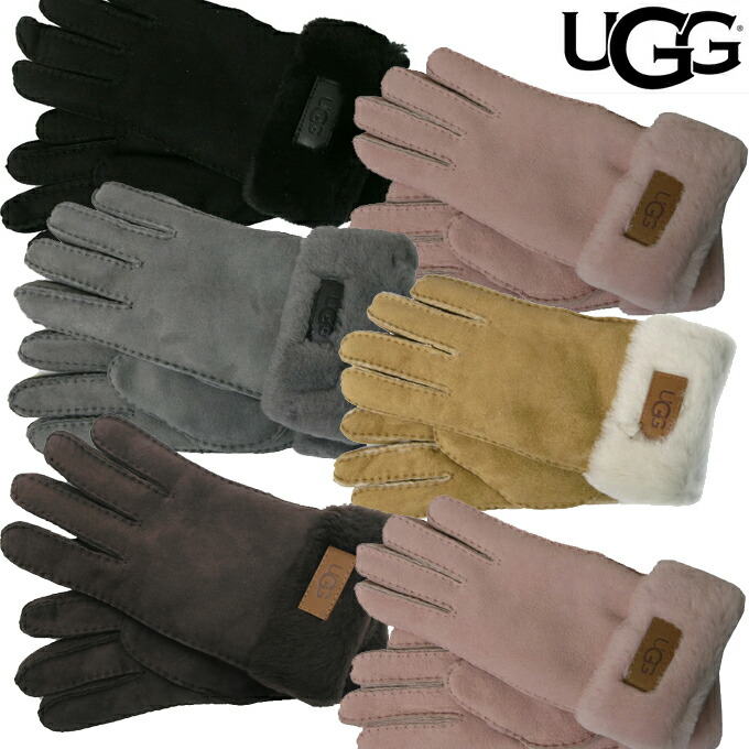 楽天市場】UGG アグ正規品 ターンカフ グローブ ムートン 手袋