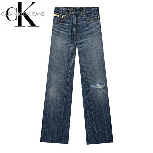 カルバンクラインジーンズ デニムパンツ 47B907G 421 RUNAWAY BLUE DE 90s ストレートランウェイデニムパンツ CALVIN KLEIN JEANS