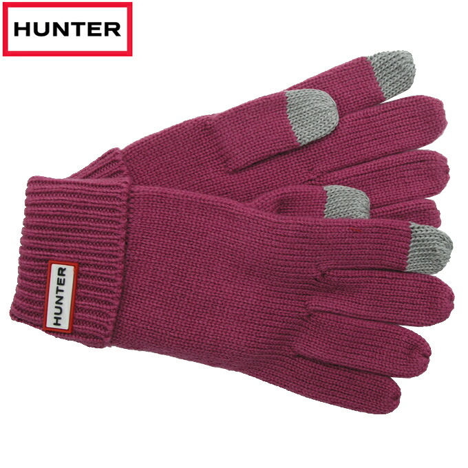 ハンター 手袋 HR10003 PRASMATIC PINK レディース プレイ エッセンシャル グローブ 防寒 HUNTER