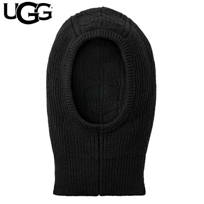 アグ ケーブル バラクラバ 102740 BLK フード マフラー レディース UGG