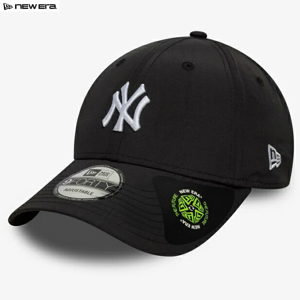 ニューエラ キャップ 60771854 BLACK MLBリーグ リサイクルミディ 9FORTY ニューヨーク・ヤンキース 帽子 NEW ERA