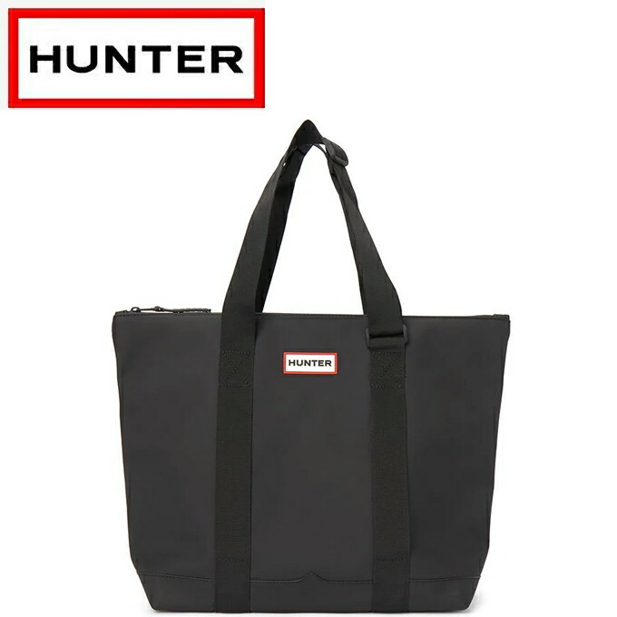 ハンター トートバッグ HXRU0059252 BLACK HUNTER