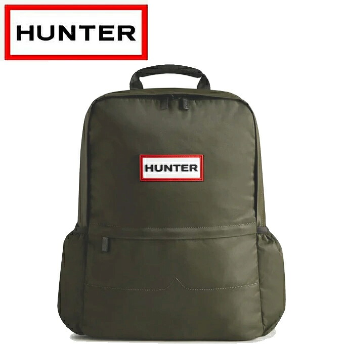 ハンター リュック UBB6028KBM DARK OLIVE 通勤 通学 オリジナル ナイロン バックパック HUNTER｜びっくり！Ｈｏｕｓｅ