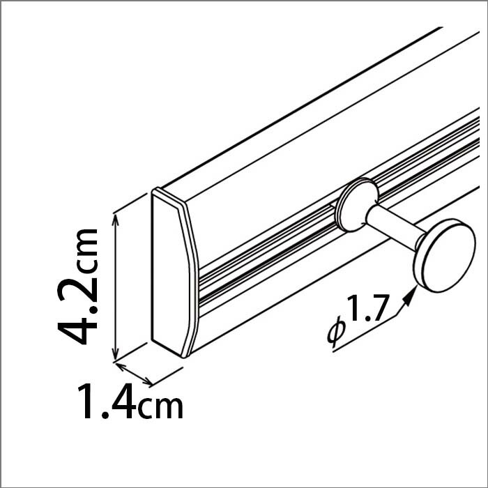 高閣 屏信用販売 スリム線路鉤 80cm ウォールハンガー フック 衣服掛け 壁 ハンガー 修飾ハンガー 焼き石膏板子使い方 おつ 外套ハンガー 賃借 コート掛け シャッポ掛け 納める ハンガーフック 旗 壁掛けフック 上りぐち ウォール ウォールフック レールフック 5輩