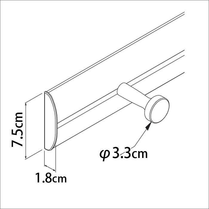 壁に付けられる家具 ラージレールフック 1cm カバン掛けインテリア 寝具 収納 石膏ボード用 フック 洋服掛け ハンガー ウォールハンガー レール おしゃれ レールフック 壁付け 壁掛けハンガー 壁 壁掛けフック 帽子掛け コートハンガー コート掛け ハンガーフック