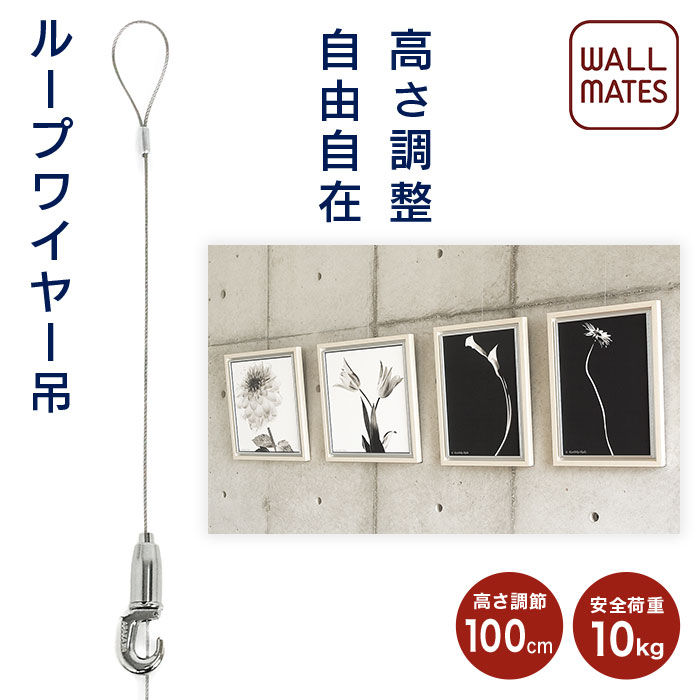 楽天市場】ウォールメイツ正規品【ピクチャーレール オプション ループ