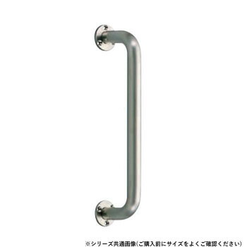 【暮らしラクラク応援セール】シロクマ　丸棒ニギリバー(22φ) ヘアーライン NO-804　300mm【取り寄せ・返品不可商品】