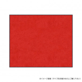 【暮らしラクラク応援セール】(クリーンテックス) スタンダードマットS レッド 90×120 cm【取り寄せ・返品不可商品】
