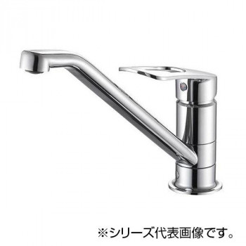 【暮らしラクラク応援セール】SANEI シングルワンホール混合栓 K87111ETJVZ-13【取り寄せ・返品不可商品】|美-健康ゴルフ