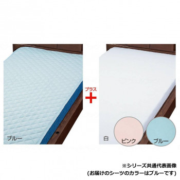 【暮らしラクラク応援セール】ウェルファン 床周り3点セットII(レギュラー) ブルー W 009569【取り寄せ・返品不可商品】