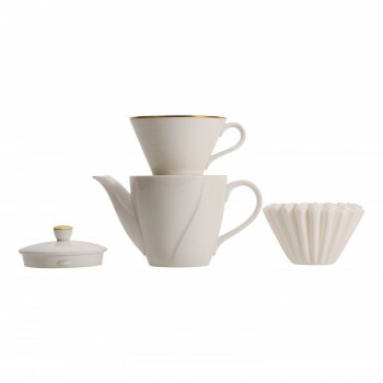 【暮らしラクラク応援セール】Kalita(カリタ)　BC-185 ギフト　ドリッパーセット(ポット、ペーパーフィルター25P)　73195【取り寄せ・返品不可商品】