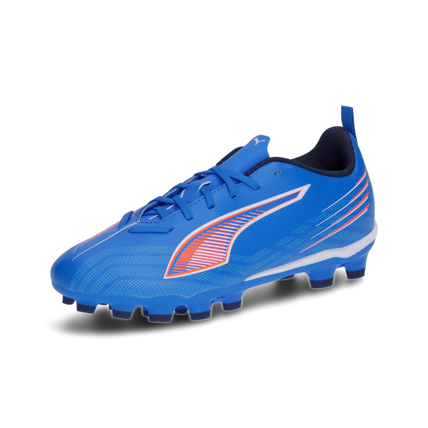 【取寄】 (PUMA) プーマ PMJ-108536-01 ウルトラ 6 プレイ HG/AG + Mid JR (01)Ultra Blue-PUMA White-Glowing Red メンズ・ユニセックス【カジュアルシューズ】