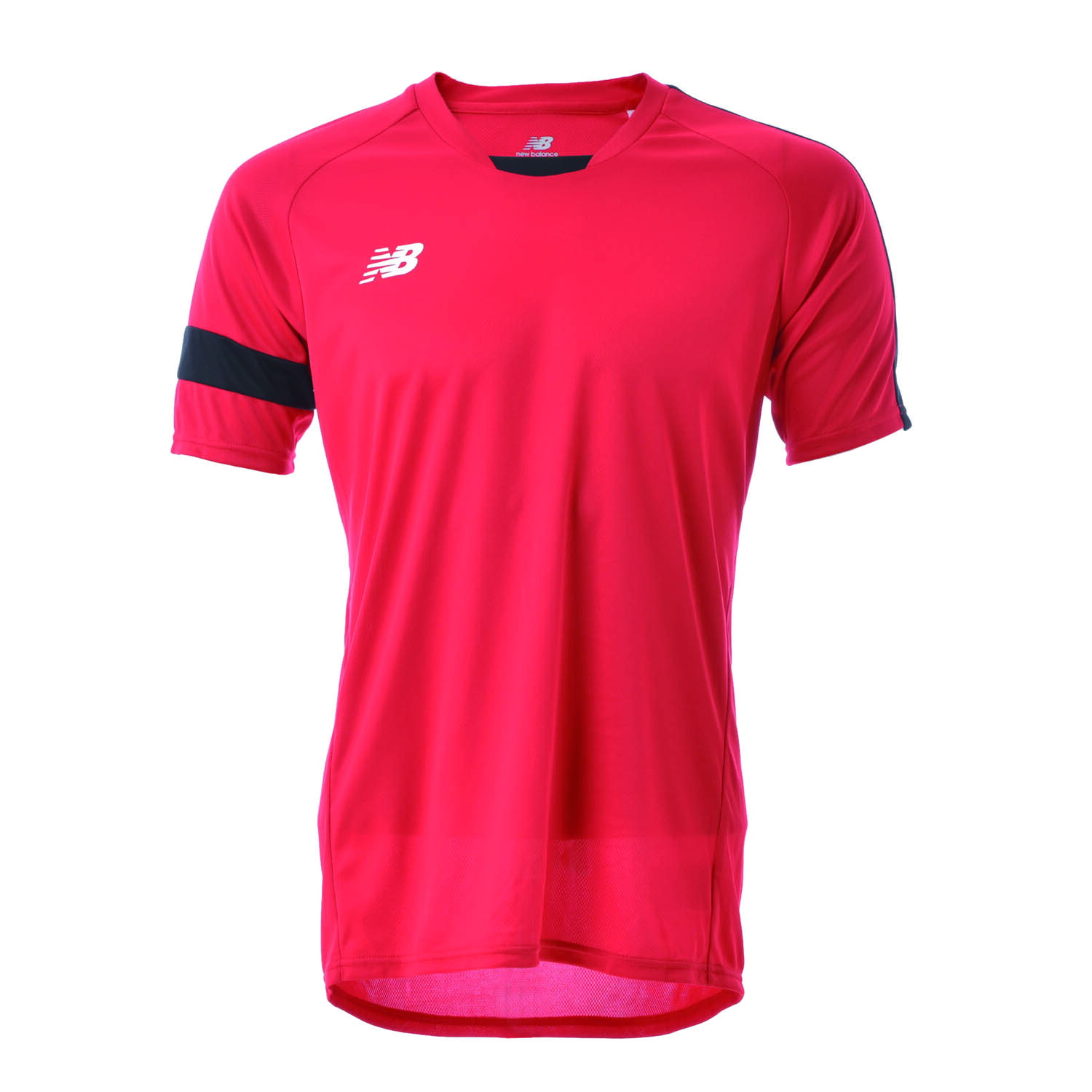 【取寄】（NewBalance）ニューバランス NBJ-JMTF0488-RBK ゲームシャツ (RBK)レッド/ブラック メンズ・ユニセックス画像