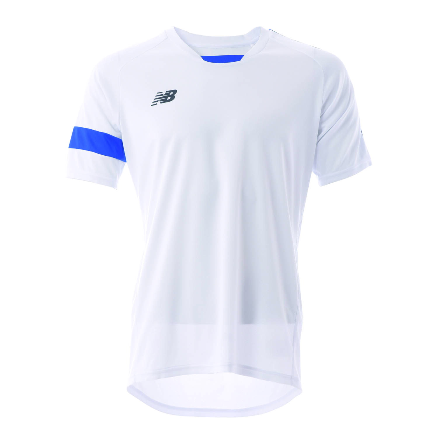 【取寄】（NewBalance）ニューバランス NBJ-JMTF0488-WBL ゲームシャツ (WBL)ホワイト/ブルー メンズ・ユニセックス画像