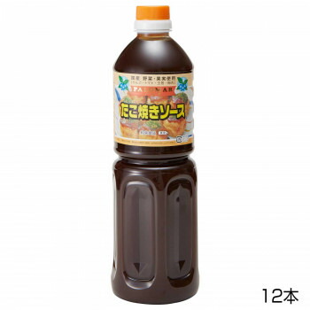 【暮らしラクラク応援セール】和泉食品　パロマたこ焼きソース(濃厚)　1000ml(12本)【軽減税率対象商品】【取り寄せ・返品不可商品】