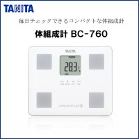【生活様式ラクラク勇気付ける大売り出し】TANITA タニタ BC-760 体組み上げる計 白いこと BC-760-WH【取り寄せ・返品不可商いもの】