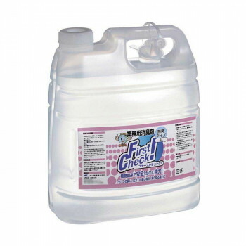 【暮らしラクラク応援セール】業務用万能消臭剤　ファーストチェック4L 無香 23020008【取り寄せ・返品不可商品】