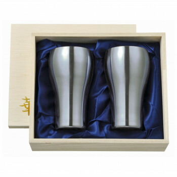 【暮らしラクラク応援セール】華タンブラー 300ml 艶消し 桐箱セット　2846【取り寄せ・返品不可商品】