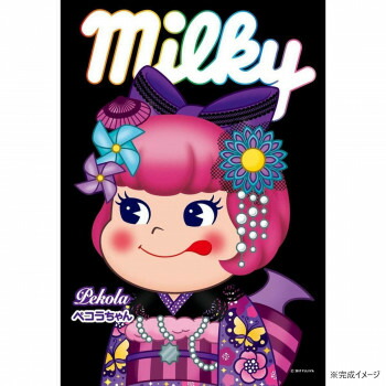 【暮らしラクラク応援セール】ジグソーパズル 300ピース 不二家ミルキーペコラちゃん/振袖【取り寄せ・返品不可商品】画像