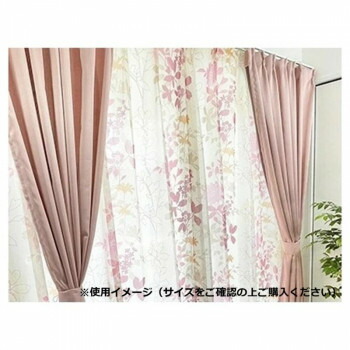 【暮らしラクラク応援セール】Arie(アーリエ) シルエス(HZ) 4枚組カーテン 100×200 RO 547311000003014【取り寄せ・返品不可商品】