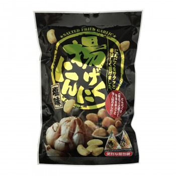 【暮らしラクラク応援セール】タクマ食品 揚げにんにく　塩味 60袋（10×6個入）【軽減税率対象商品】【取り寄せ・返品不可商品】