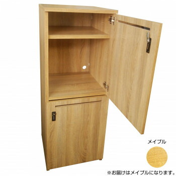 【暮らしラクラク応援セール】オフィス家具 2人用パーソナルロッカー ダイヤル錠付 45×45×120cm RGP4545 MPP・メイプル【取り寄せ・返品不可商品】