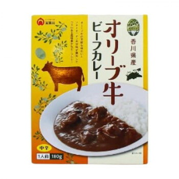 【暮らしラクラク応援セール】宝食品 香川県産 オリーブ牛ビーフカレー 180g×30セット【軽減税率対象商品】【取り寄せ・返品不可商品】