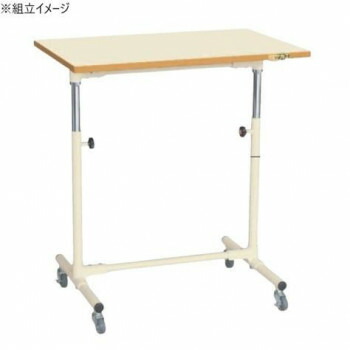 【生活様式ラクラク勇気付ける大売り出し】サカエ 軽さ独居室細工物やり方台民族大移動式 ポリエステル天板 750×500×700粍 象牙色ペンキ塗り CL-7550PI【取り寄せ・返品不可商いもの】