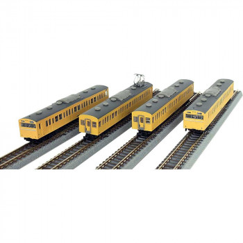 【暮らしラクラク応援セール】国鉄103系 カナリア 高運転台タイプ 4両基本セット T022-13【取り寄せ・返品不可商品】｜美-健康ゴルフ